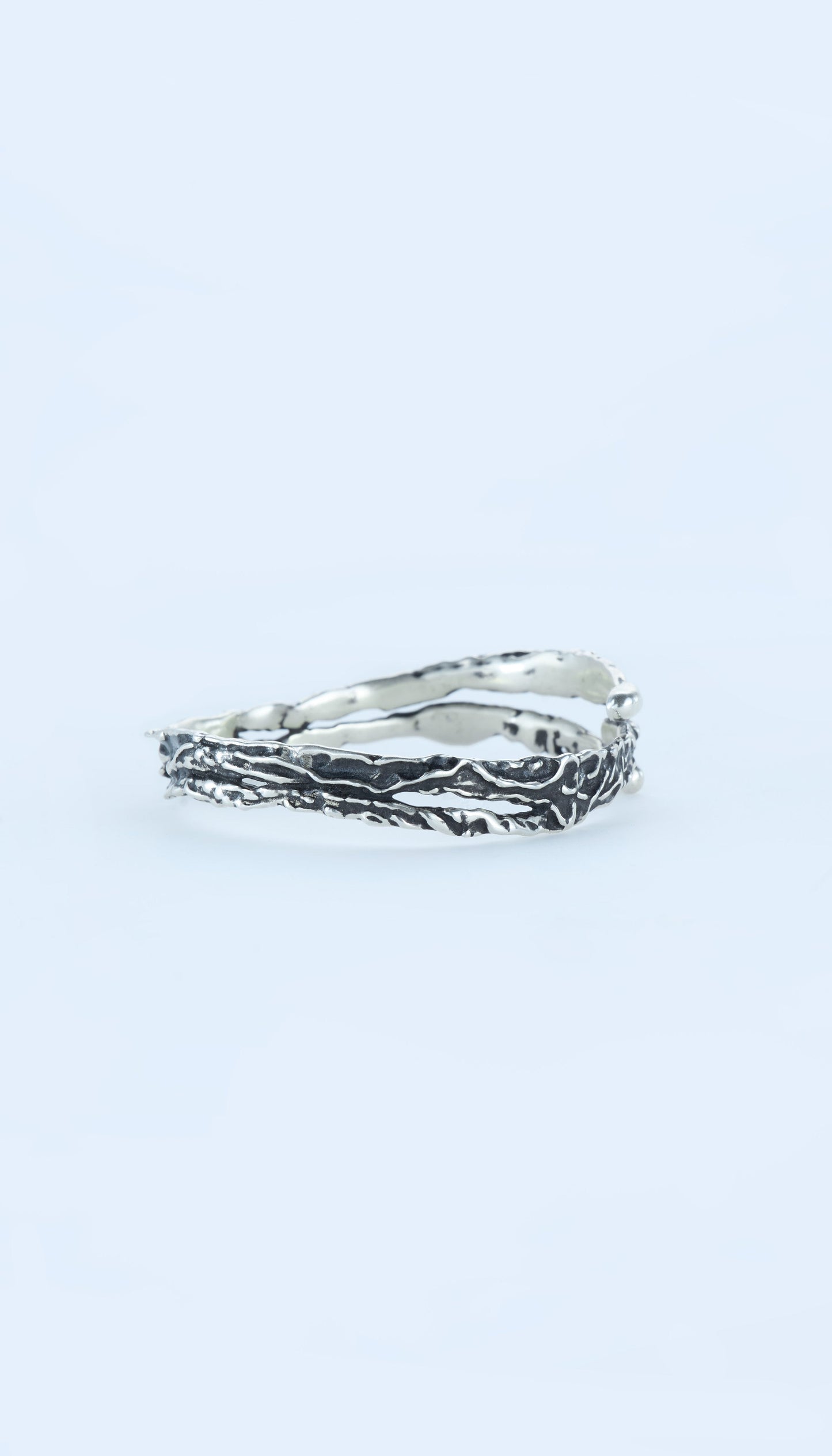 Black Ink Wave Bracelet - RQ Cactus