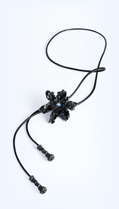 Shadow Loop Bolo Tie - RQ Cactus