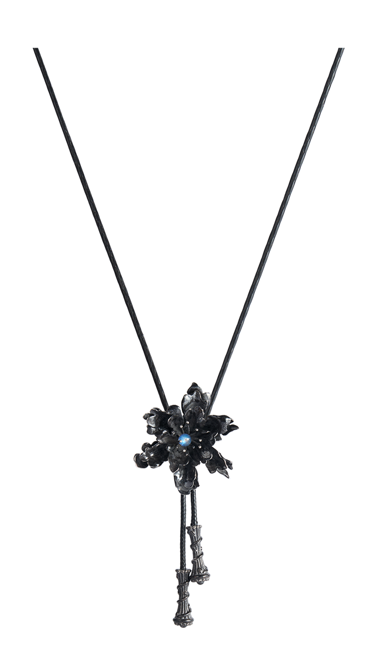 Shadow Loop Bolo Tie - RQ Cactus