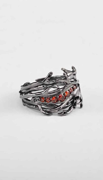 Black Entwined Arbor Nest Ring c0b147-68.myshopify.com