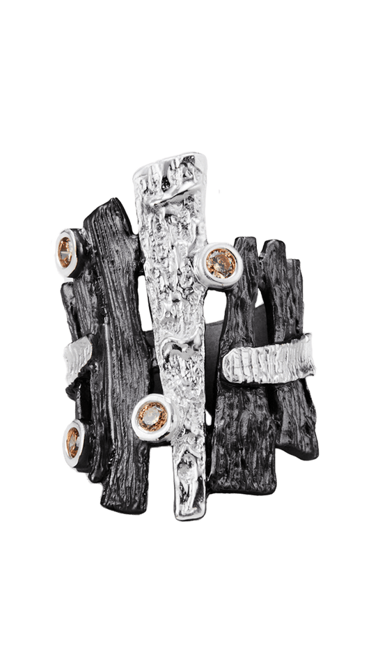 Black Murmuring Bark Ring c0b147-68.myshopify.com