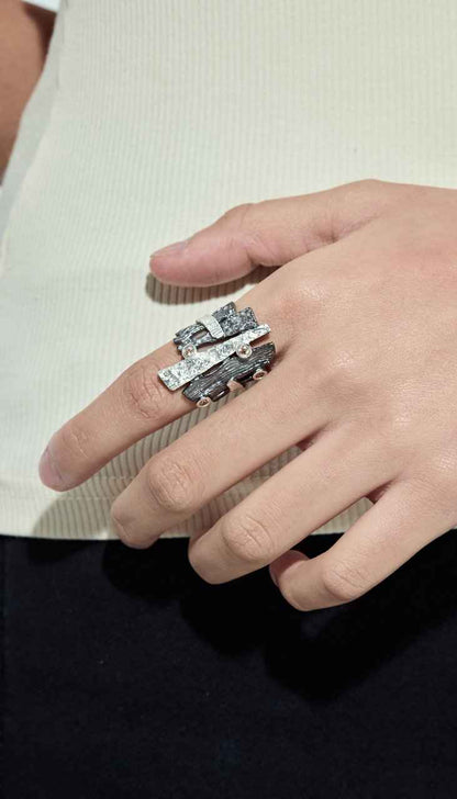 Black Murmuring Bark Ring c0b147-68.myshopify.com