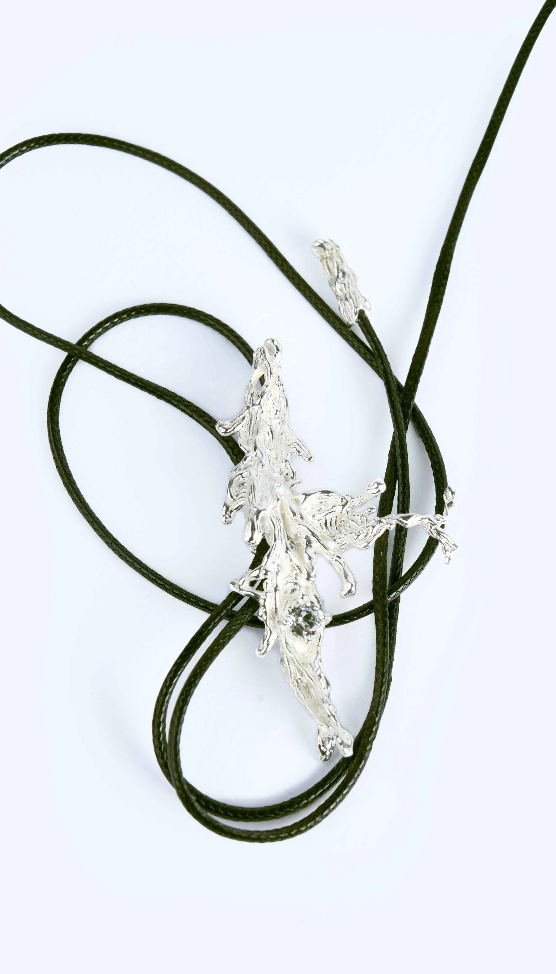 Ripple Bind  Bolo Tie