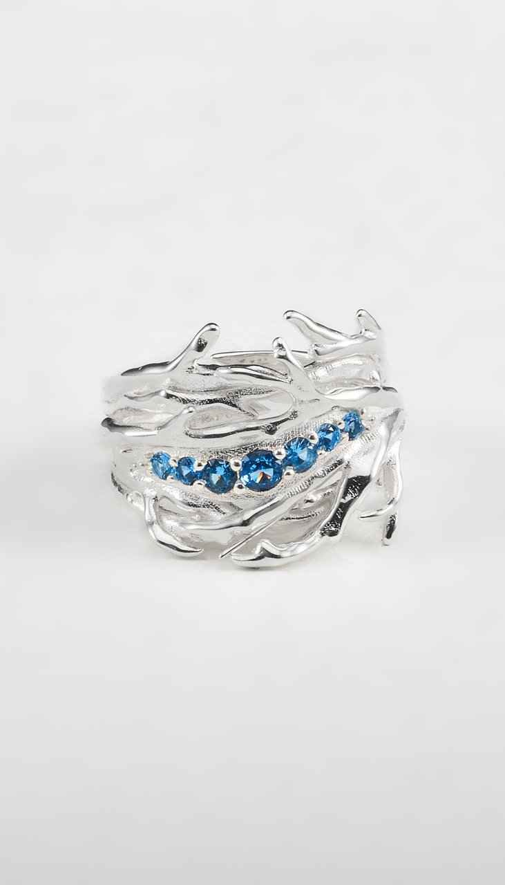 White Entwined Arbor Nest Ring c0b147-68.myshopify.com