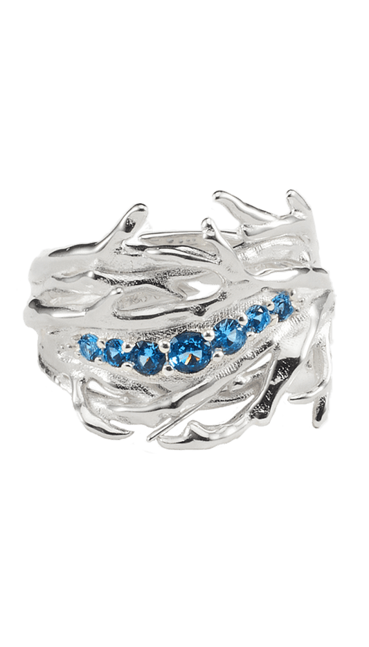 White Entwined Arbor Nest Ring c0b147-68.myshopify.com
