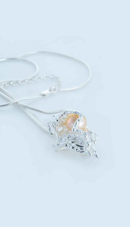 White Frozen Flow Necklace c0b147-68.myshopify.com