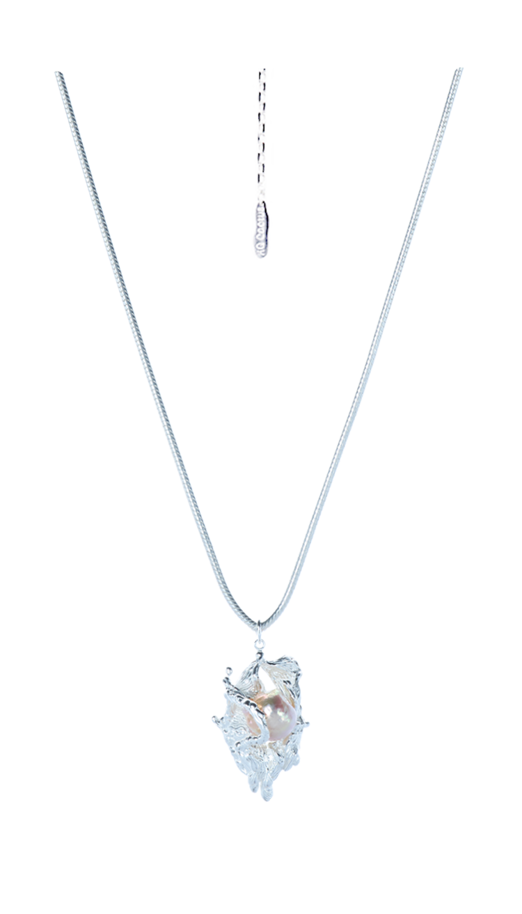 White Frozen Flow Necklace c0b147-68.myshopify.com
