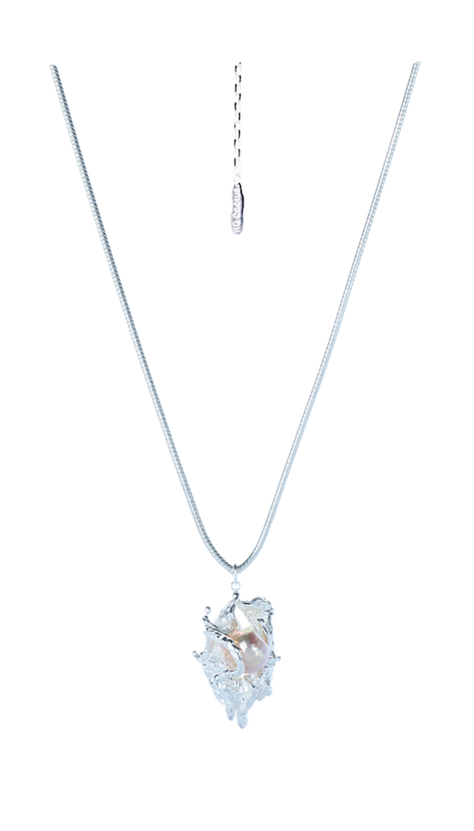White Frozen Flow Necklace c0b147-68.myshopify.com