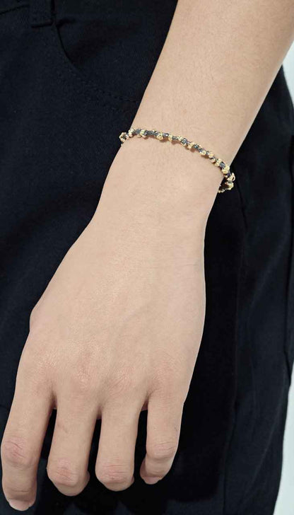 Black Blooming Arbor Bracelet - RQ Cactus