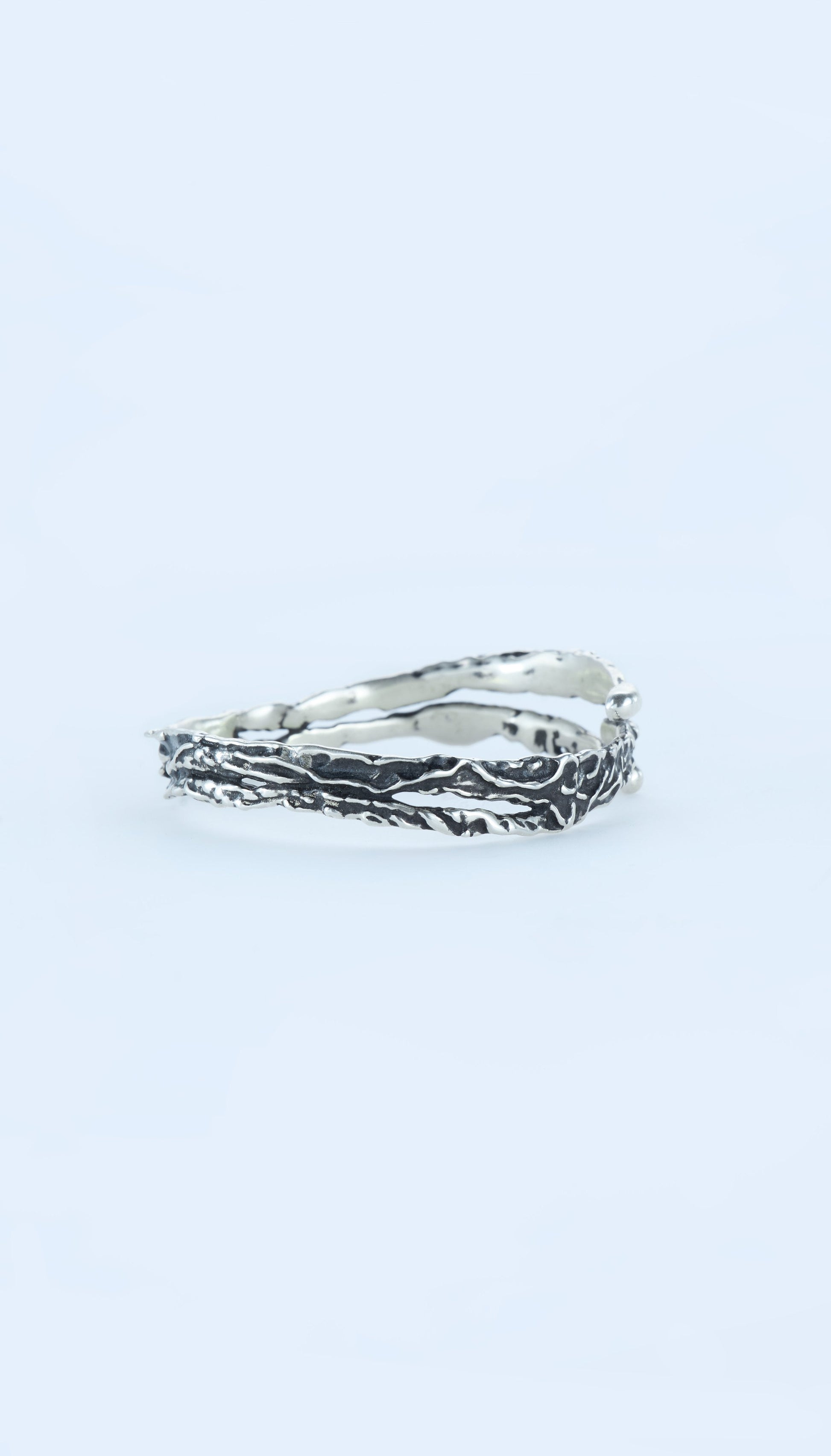 Black Ink Wave Bracelet - RQ Cactus