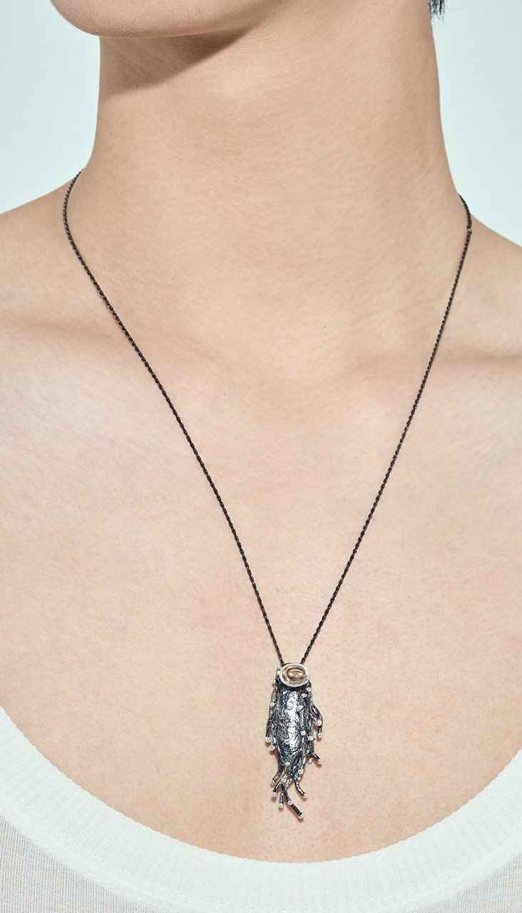 Black Twining Vine Necklace - RQ Cactus