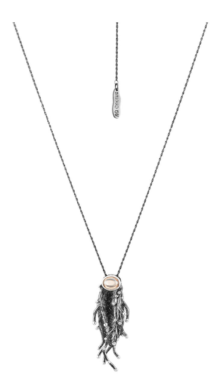 Black Twining Vine Necklace - RQ Cactus