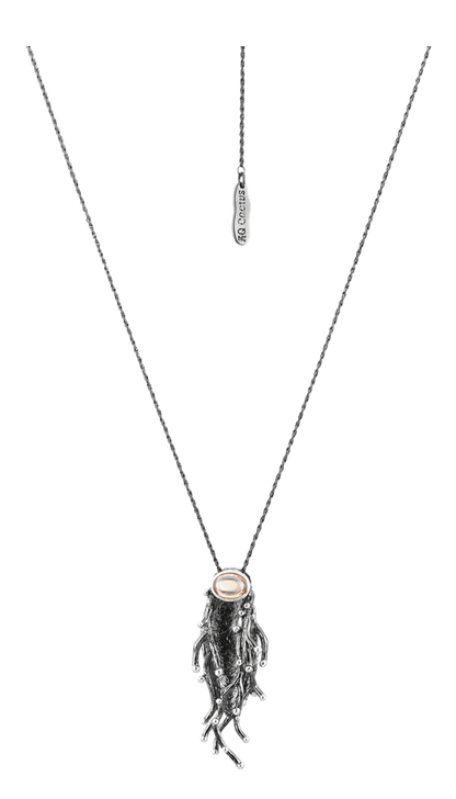 Black Twining Vine Necklace - RQ Cactus