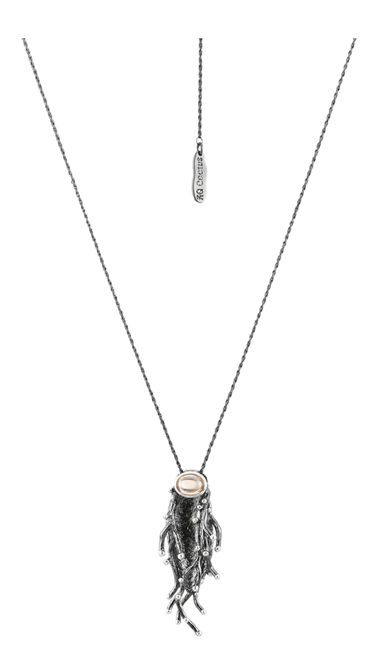 Black Twining Vine Necklace - RQ Cactus